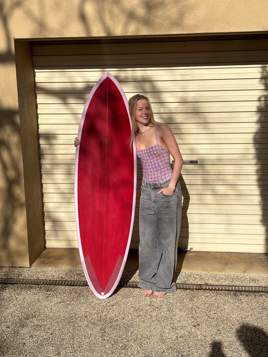 Too easy Cherry red 6’0